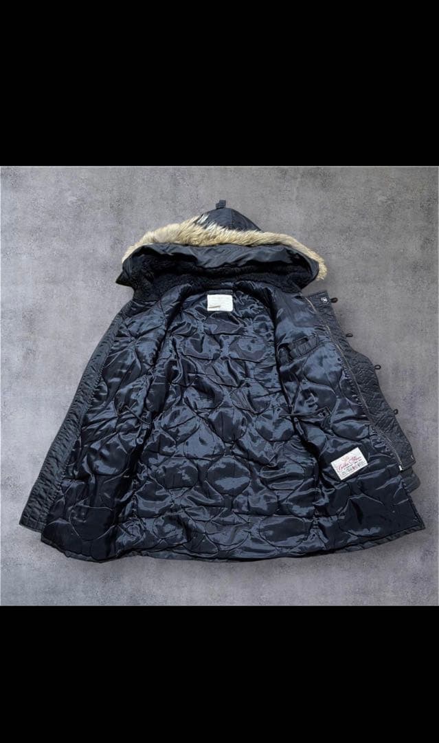 SPIEWAK N3B USA製 ミリタリージャケット　ブラック　S〜M