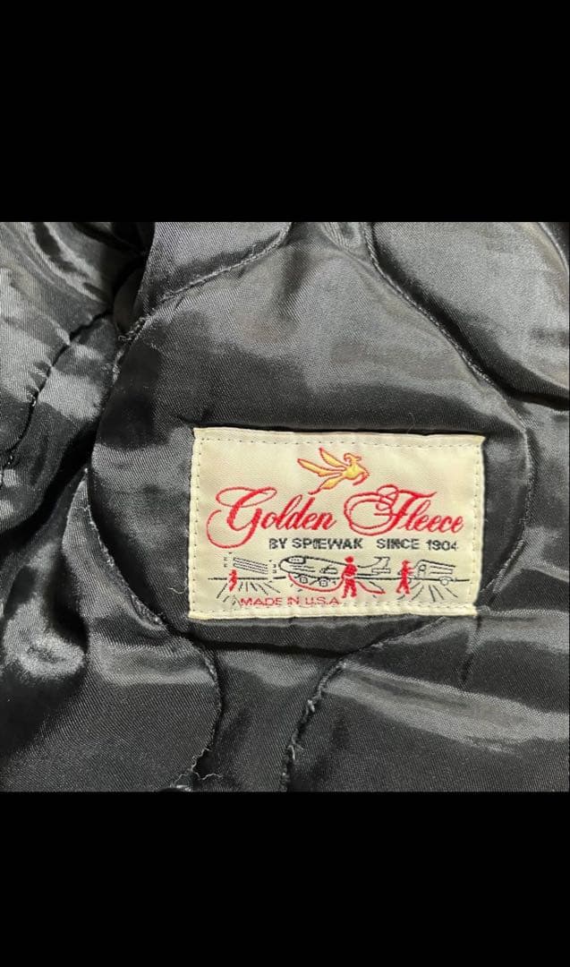 SPIEWAK N3B USA製 ミリタリージャケット　ブラック　S〜M