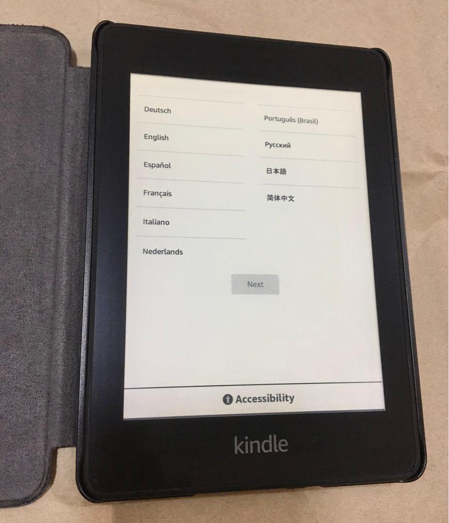 Kindle paperwhite 第10世代 32GB カバーつき