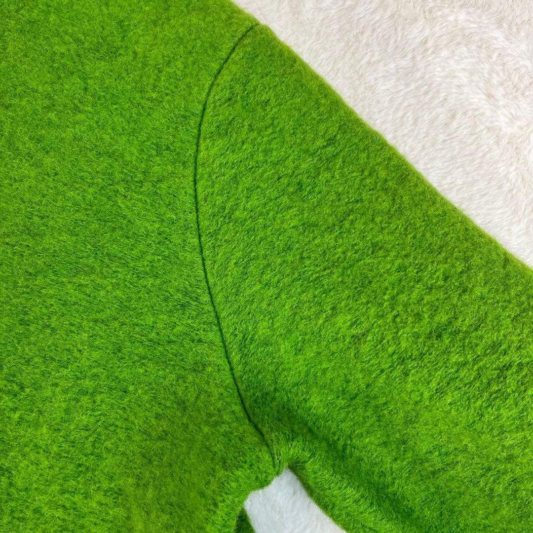 ふさえ様　イタリア製 Sliver knit coat 圧縮ウールコート