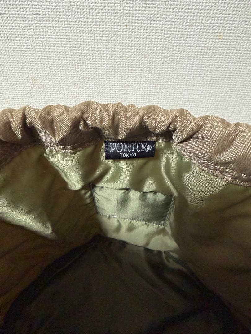 美品　ポーター×ネクサスセブン　巾着バッグ