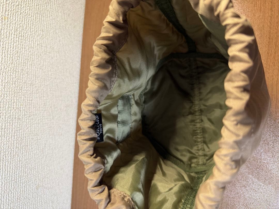 美品　ポーター×ネクサスセブン　巾着バッグ