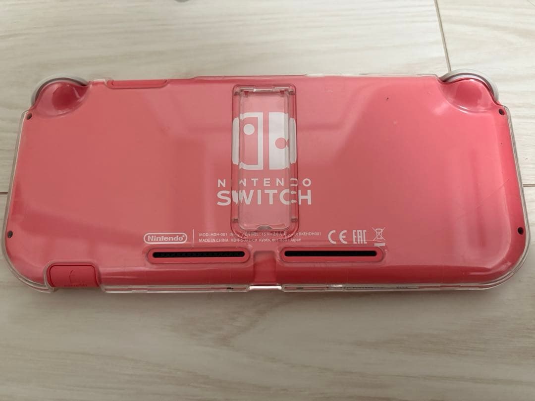 Nintendo Switch Lite ピンク本体、あつ森、充電器3点セット