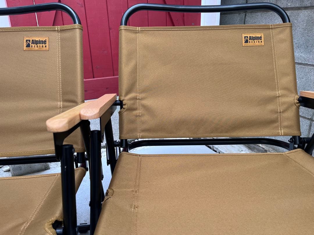 Alpine Design アウトドアチェア 4脚セット
