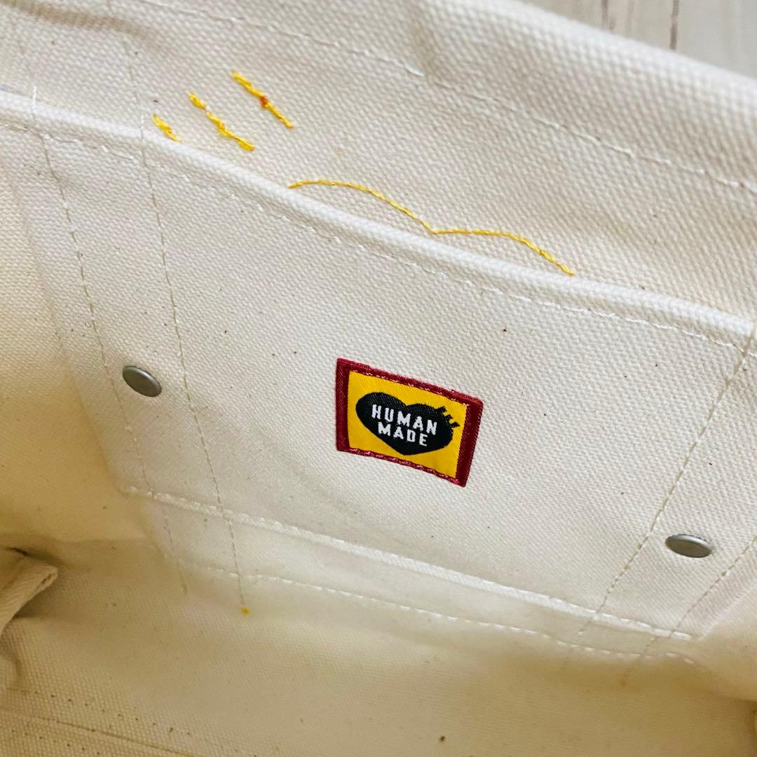 バッグ HumanMade CANVASTOTE SMALL- WHITE/F
