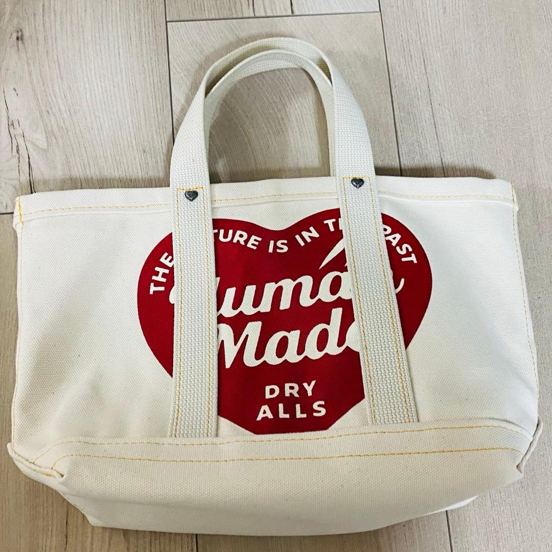 バッグ HumanMade CANVASTOTE SMALL- WHITE/F