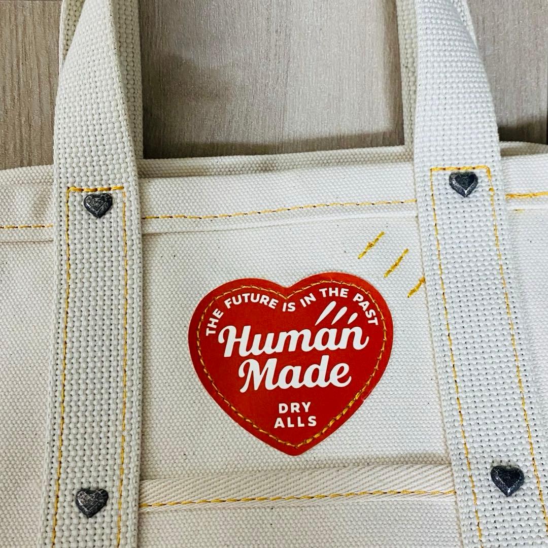 バッグ HumanMade CANVASTOTE SMALL- WHITE/F