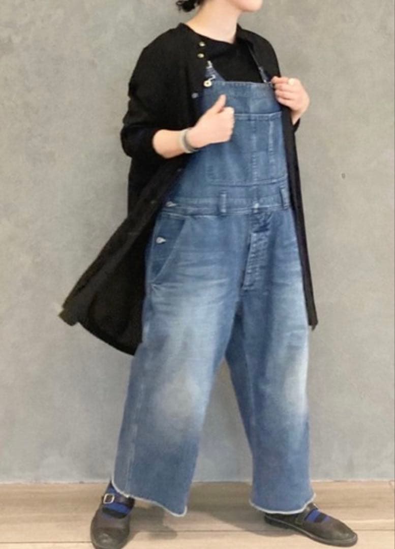jsluxe ☆ 11OZデニム オーバーオール