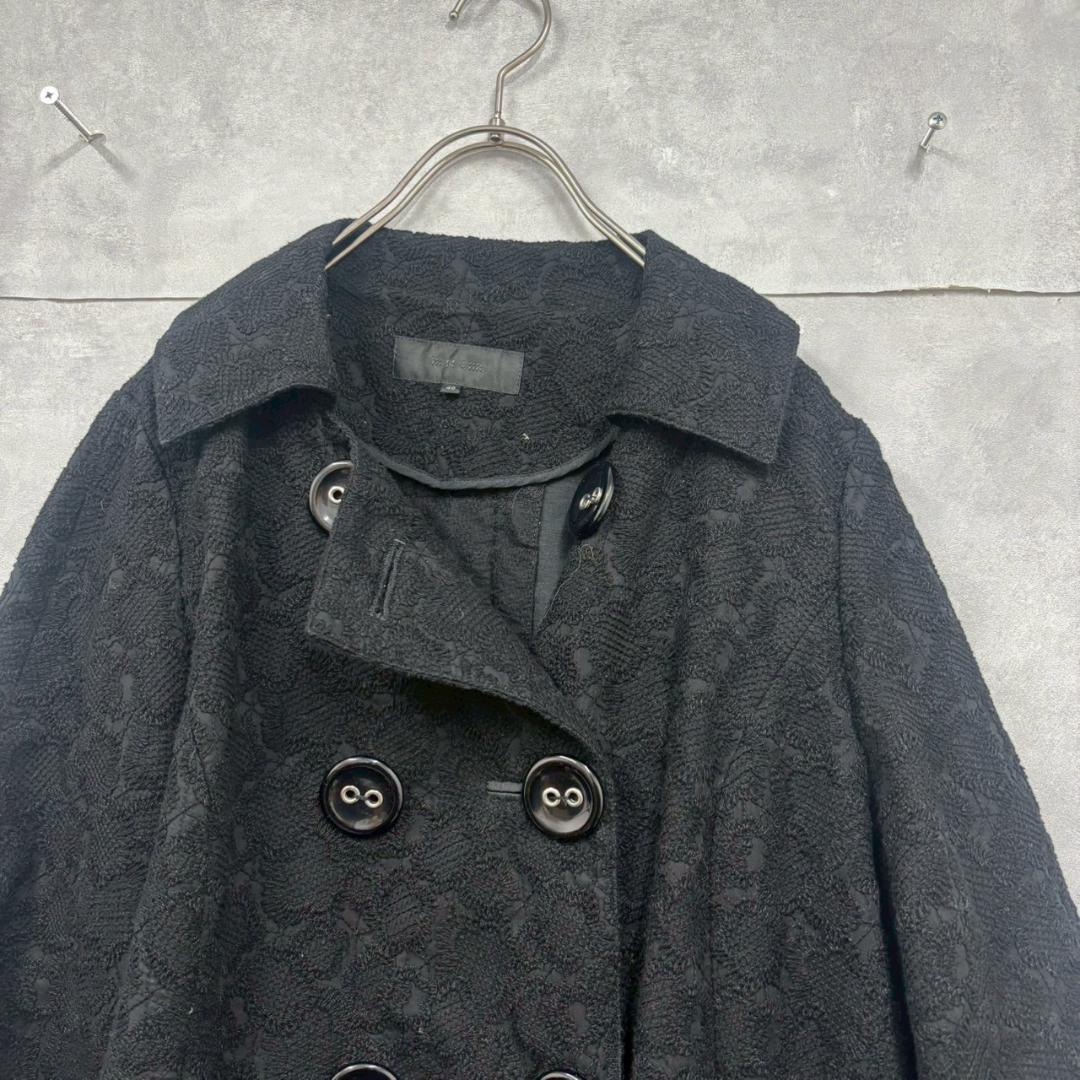 サイズ46 大きいサイズ TO BE CHIC ゴブラン コート N2448