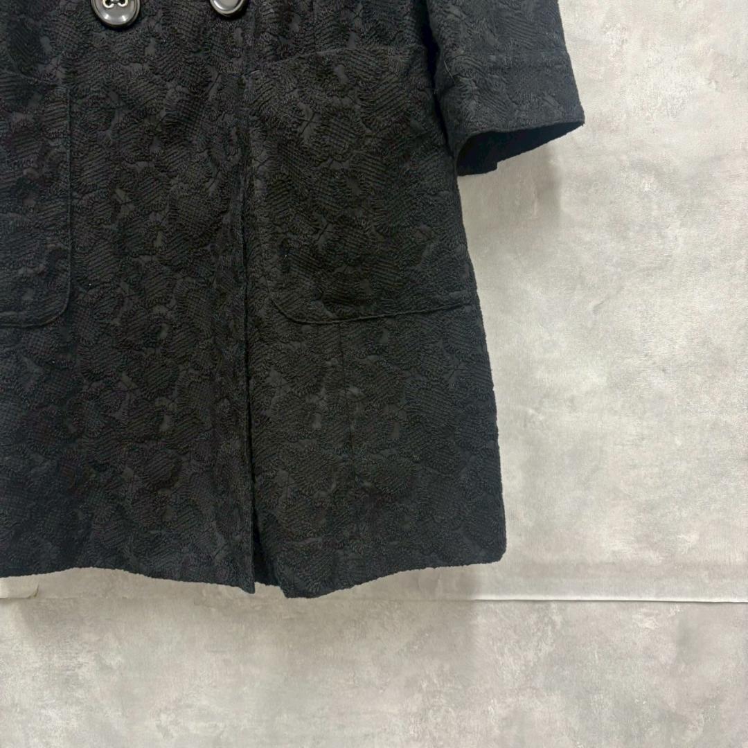 サイズ46 大きいサイズ TO BE CHIC ゴブラン コート N2448