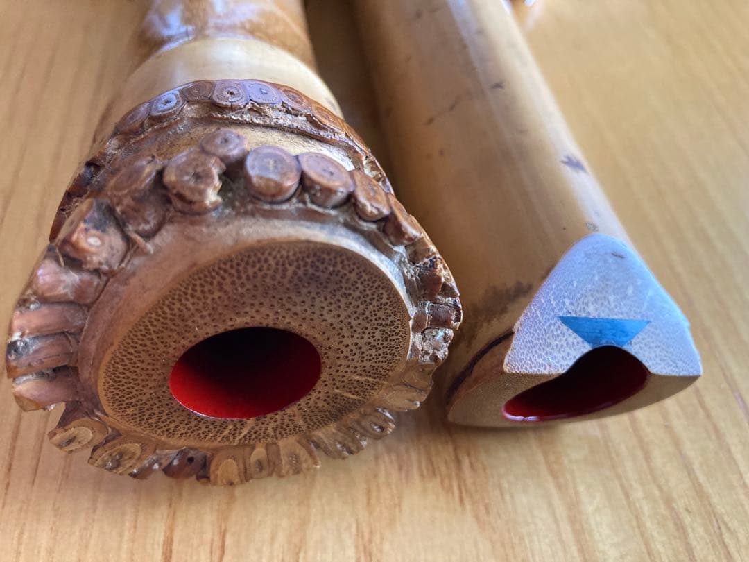 琴古流尺八　月舟銘二尺管 二印