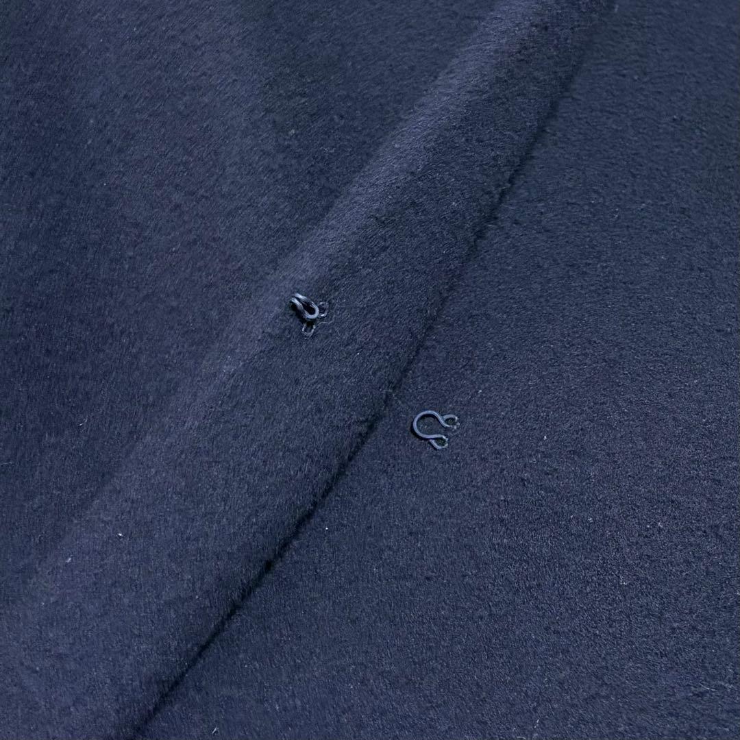 Deuxieme Classe ビーバーコート　ネイビー　ロング　ウール