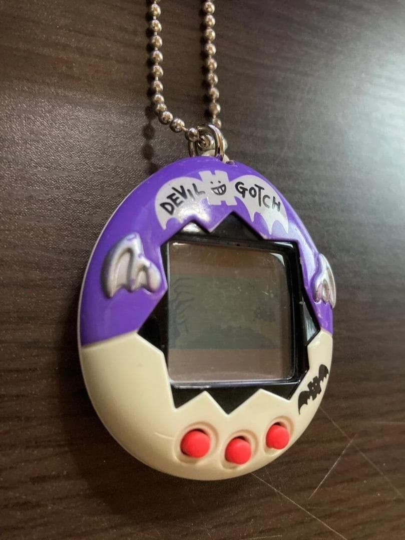 【動作確認済】バンダイ　デビルっちのたまごっち　パープル　ホワイト　SH8