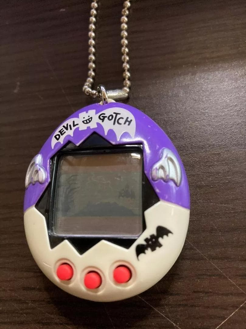 【動作確認済】バンダイ　デビルっちのたまごっち　パープル　ホワイト　SH8