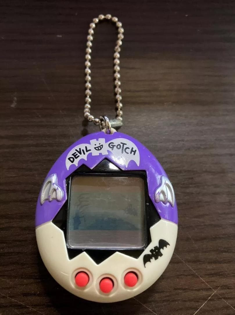 【動作確認済】バンダイ　デビルっちのたまごっち　パープル　ホワイト　SH8