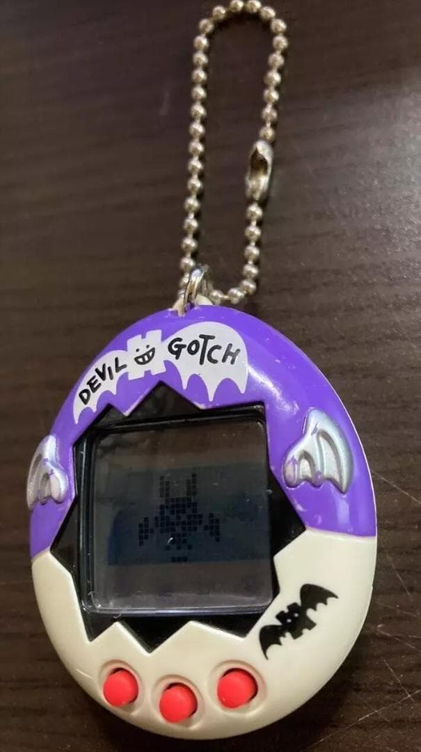 【動作確認済】バンダイ　デビルっちのたまごっち　パープル　ホワイト　SH8