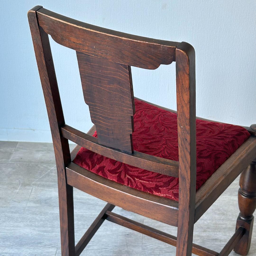 イギリス アンティーク 家具 ダイニング チェア 椅子 423A