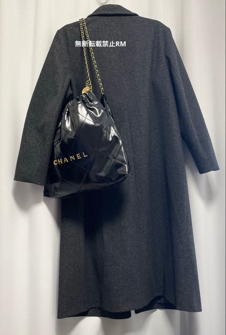 シャネル ノベルティ ポーチ付き チェーントートバッグ