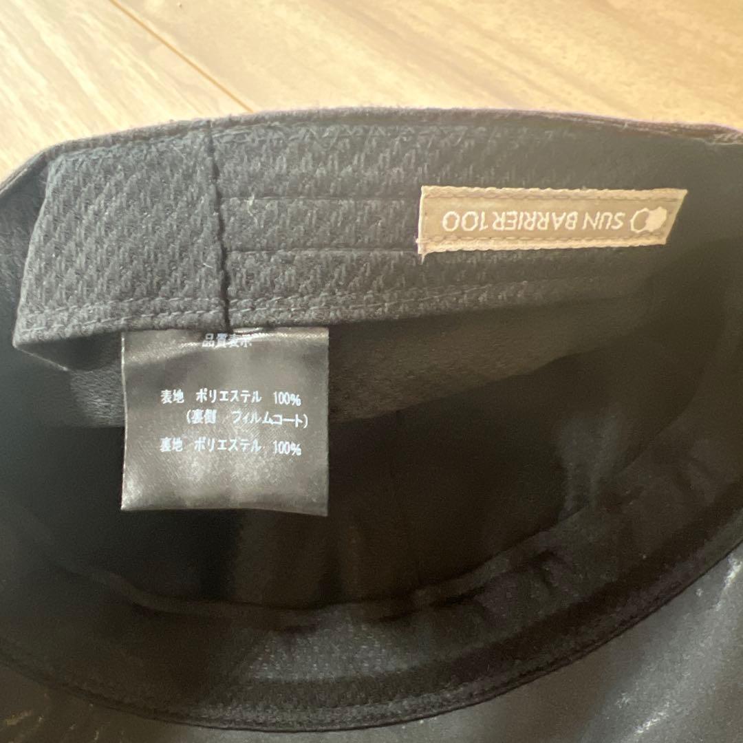 ブラック アウトドアハット