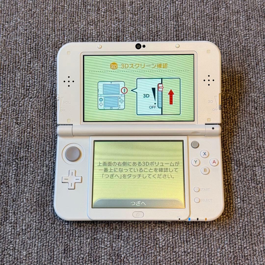Newニンテンドー3DS LL ホワイト 上IPS搭載 3-024