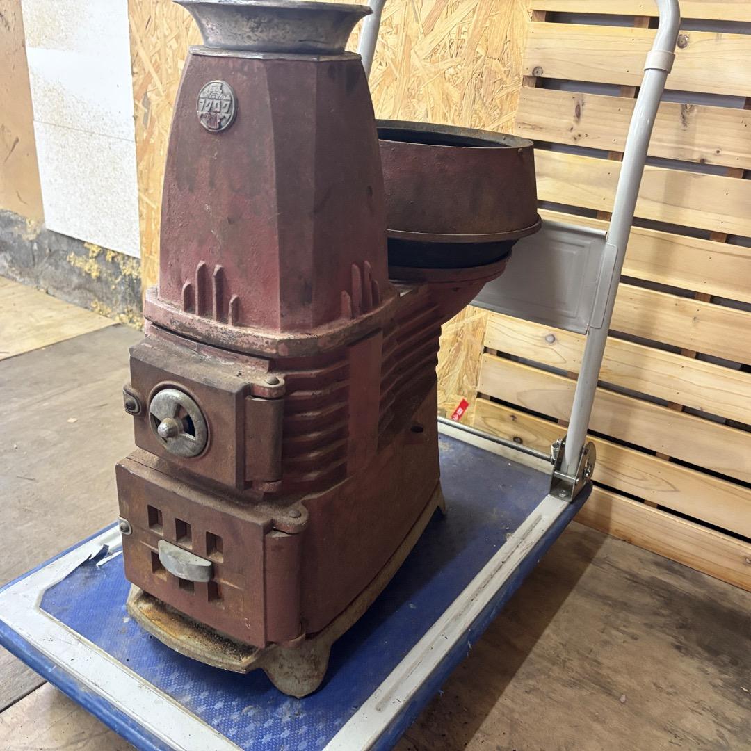 最終値下げ❗️福禄ストーブ 石炭・薪ストーブ 暖房 レトロ 当時物 鋳物
