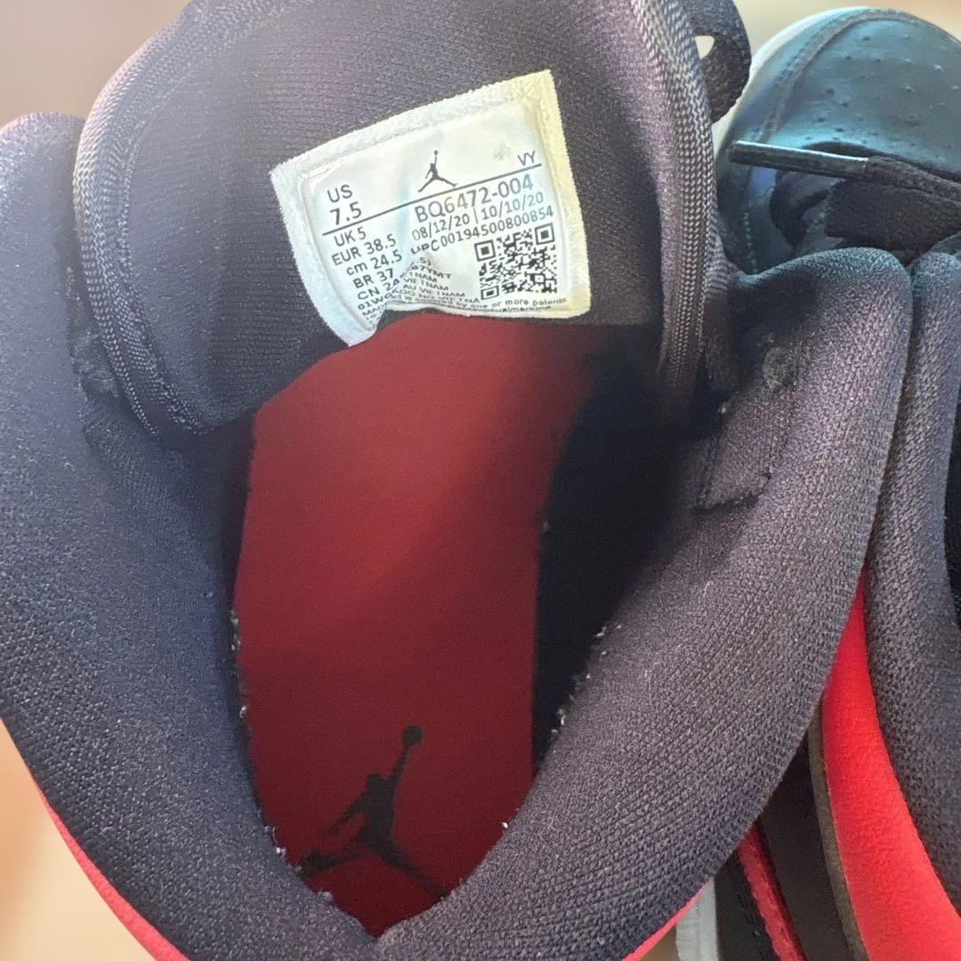 な*さ様 NIKE AIR JORDAN1 エアジョーダン1赤黒 ハイカット 2