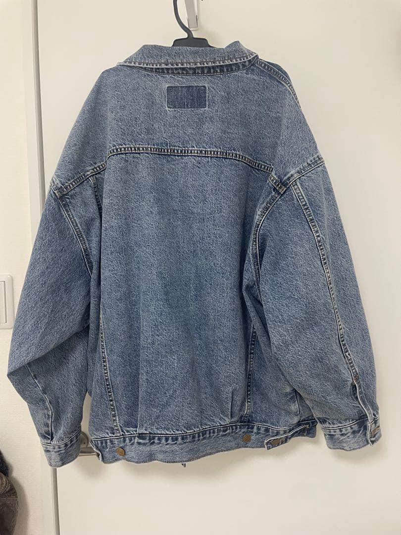 ungrid ビッグシルエットデニムジャケット　ブルー
