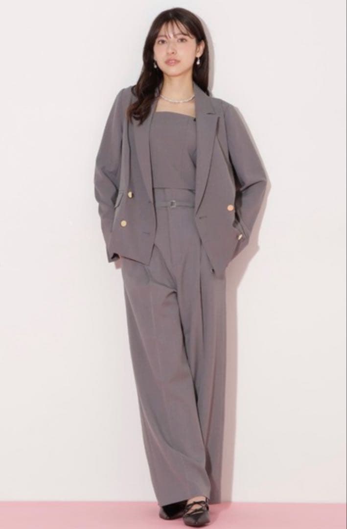 ダブルブレストテーラード　ジャケット