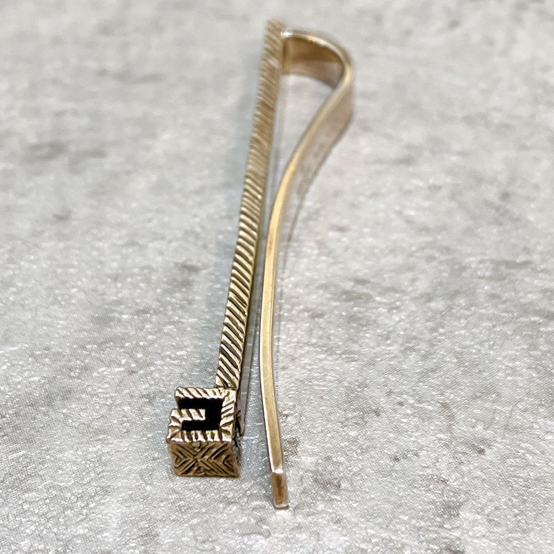 【廃盤 希少】 GUCCI グッチ ガーデン アラベスク スクエアG タイピン