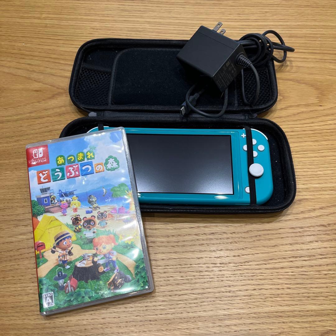 Switchライト&どうぶつの森ソフトSET 美品