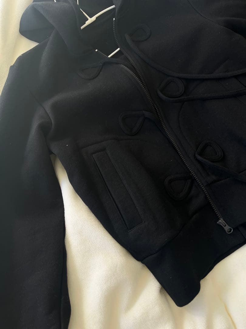 限定値下げsoduk ribbon zip hoodie 25ss