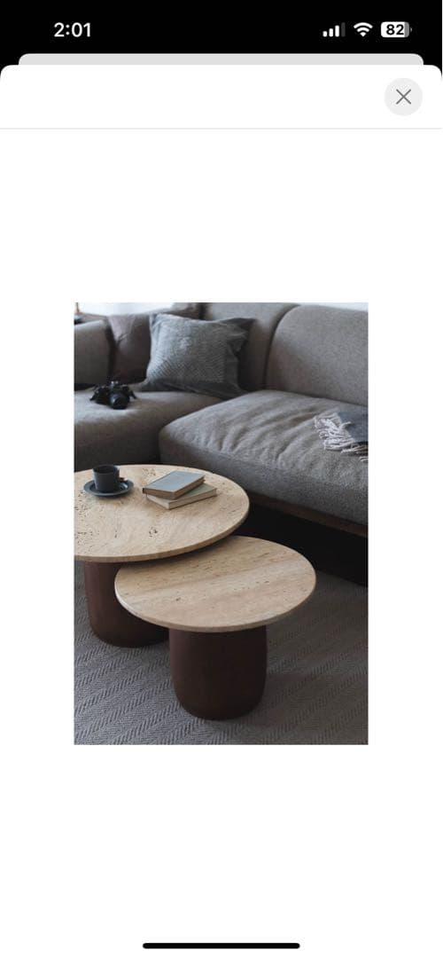 sed/met（セドメット）コーヒーテーブルセット