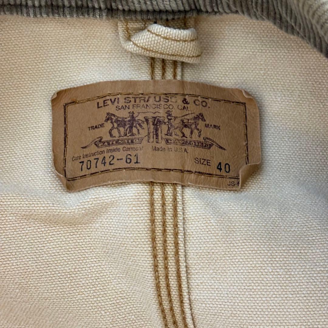 90s Levis 70742 カバーオール made in USA CA79