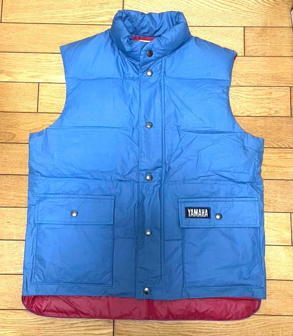 ヤマハ ビンテージ 80s 90s ダウンベスト レーシング バイク オートバイ