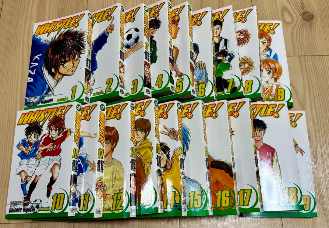 ホイッスル! 英語版　漫画　English Manga