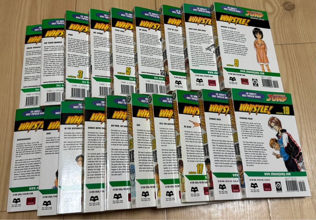 ホイッスル! 英語版　漫画　English Manga