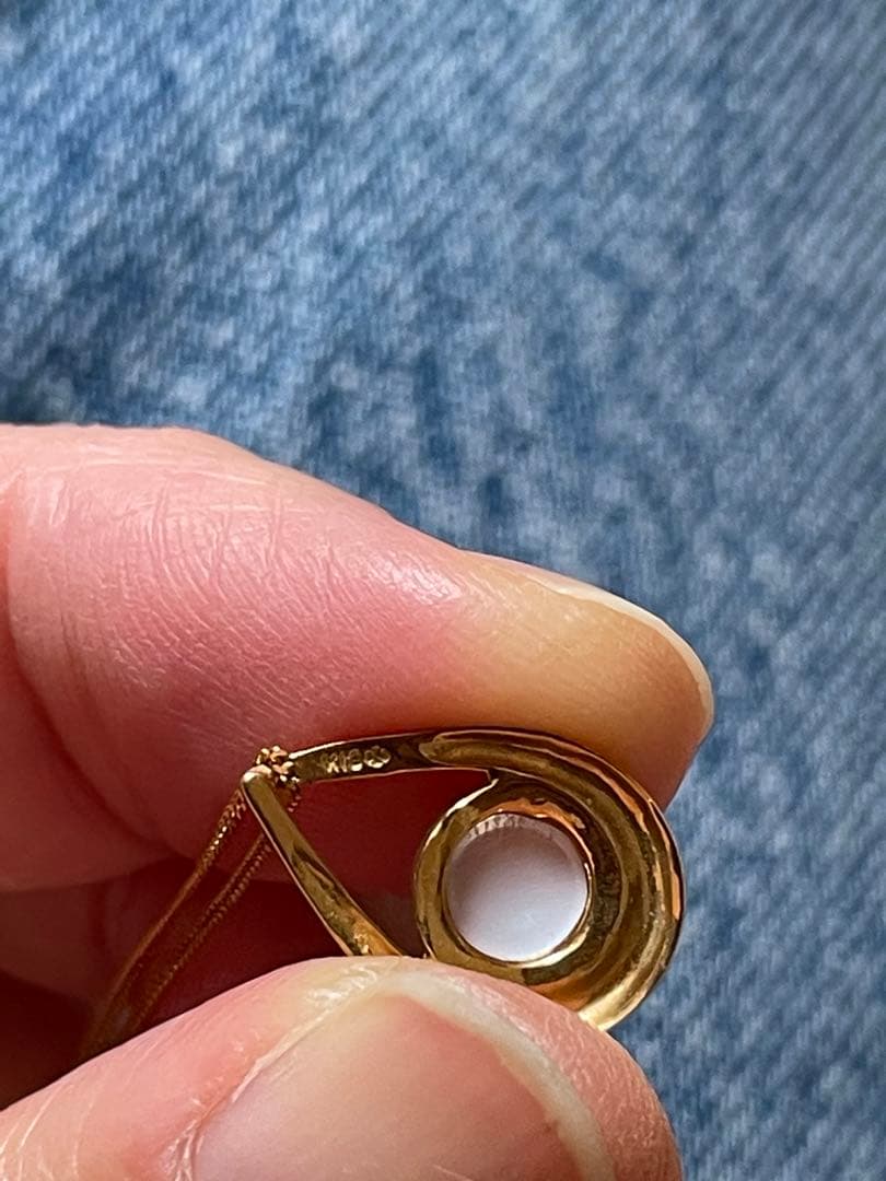 ジュエリーマキ？ペンダントトップ　チャーム　K18 刻印あり