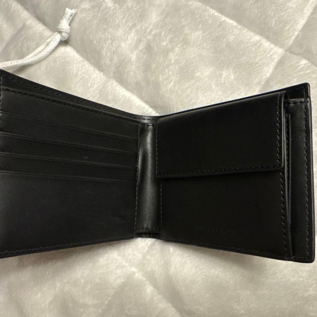 MICHAEL KORS ブラック 二つ折り財布 メンズ 新品
