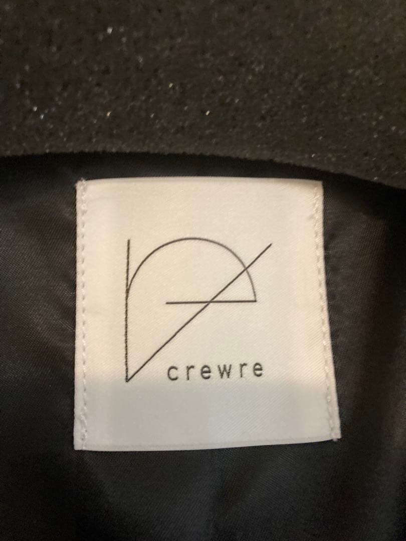 【新品未使用】crewre アジャスタブルウールロングコート ブラック 2