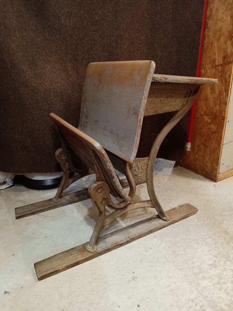 USヴィンテージ アンティーク キッズチェア　キッズデスク　アメリカ製