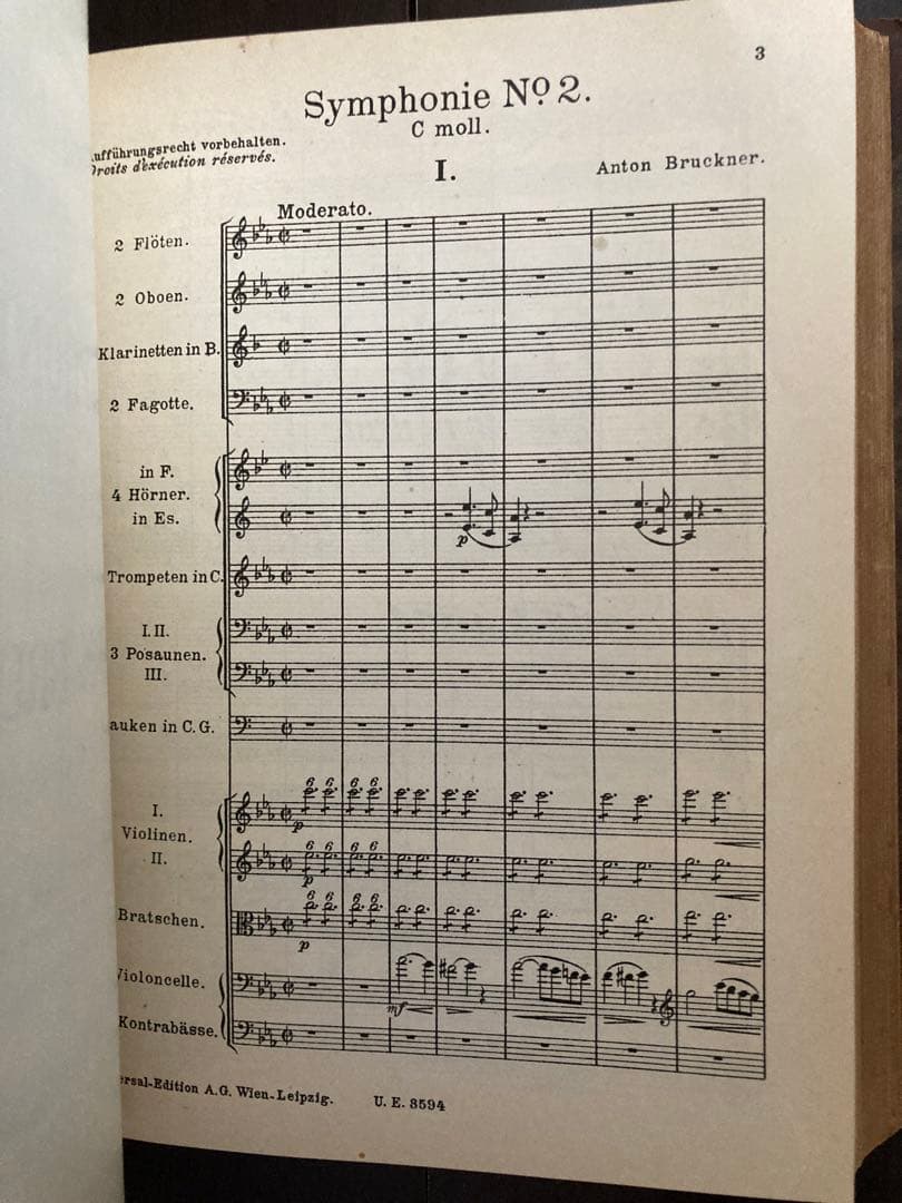 ブルックナー ；交響曲全集（1912）〜ポケットスコア