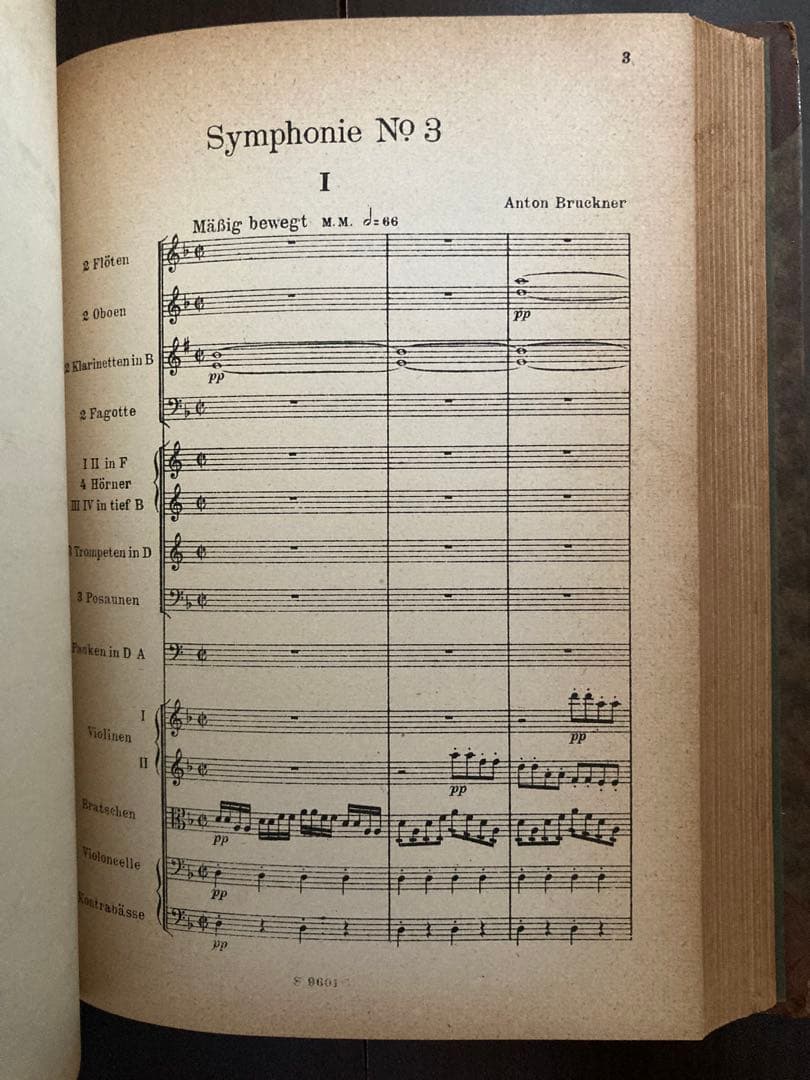 ブルックナー ；交響曲全集（1912）〜ポケットスコア