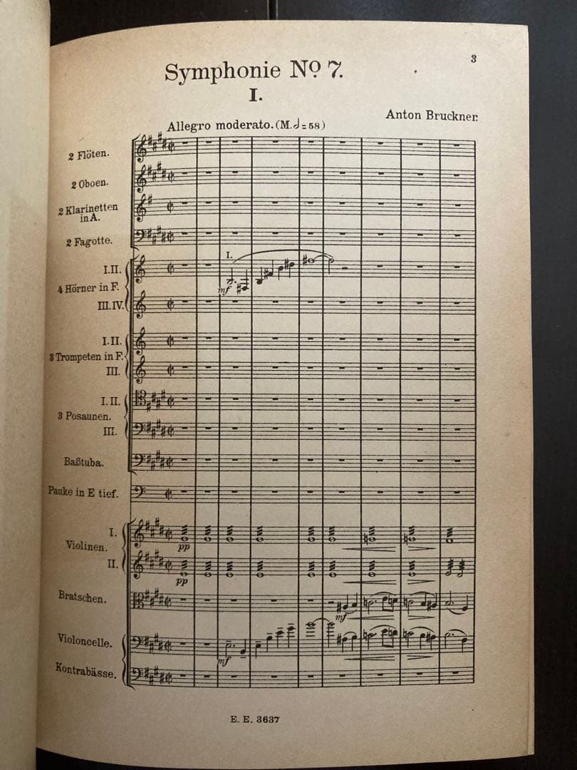 ブルックナー ；交響曲全集（1912）〜ポケットスコア