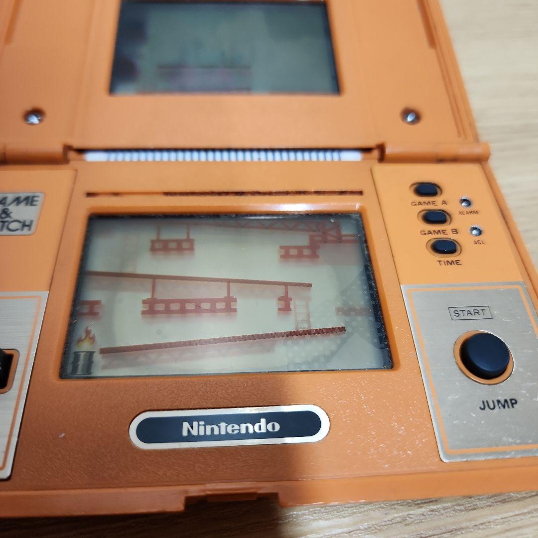 任天堂ゲームウォッチ　ドンキーコング　レトロゲーム