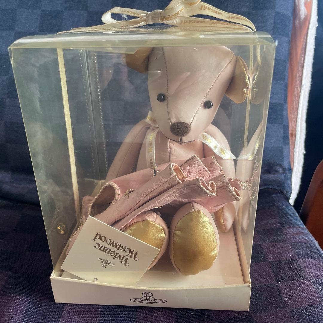 ヴィヴィアンウエストウッド　 ぬいぐるみ 手袋　限定品　羊皮　激レア　ピンクベア