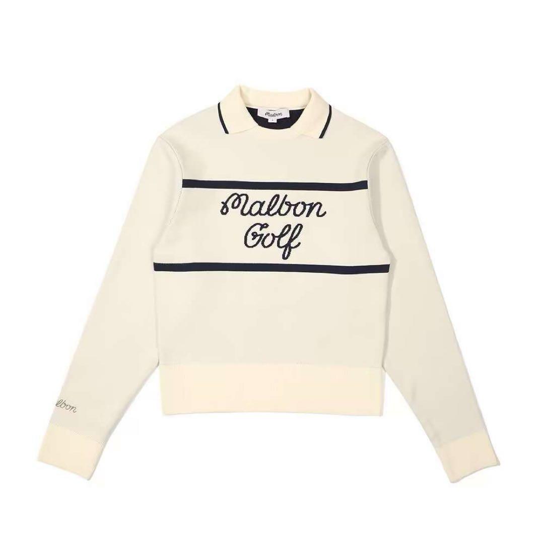 ゴルフ レディース マルボン セーター 長袖 トップス春秋