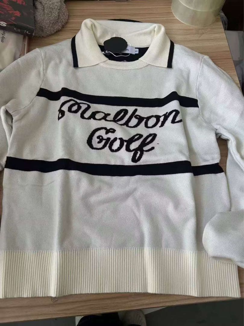 ゴルフ レディース マルボン セーター 長袖 トップス春秋