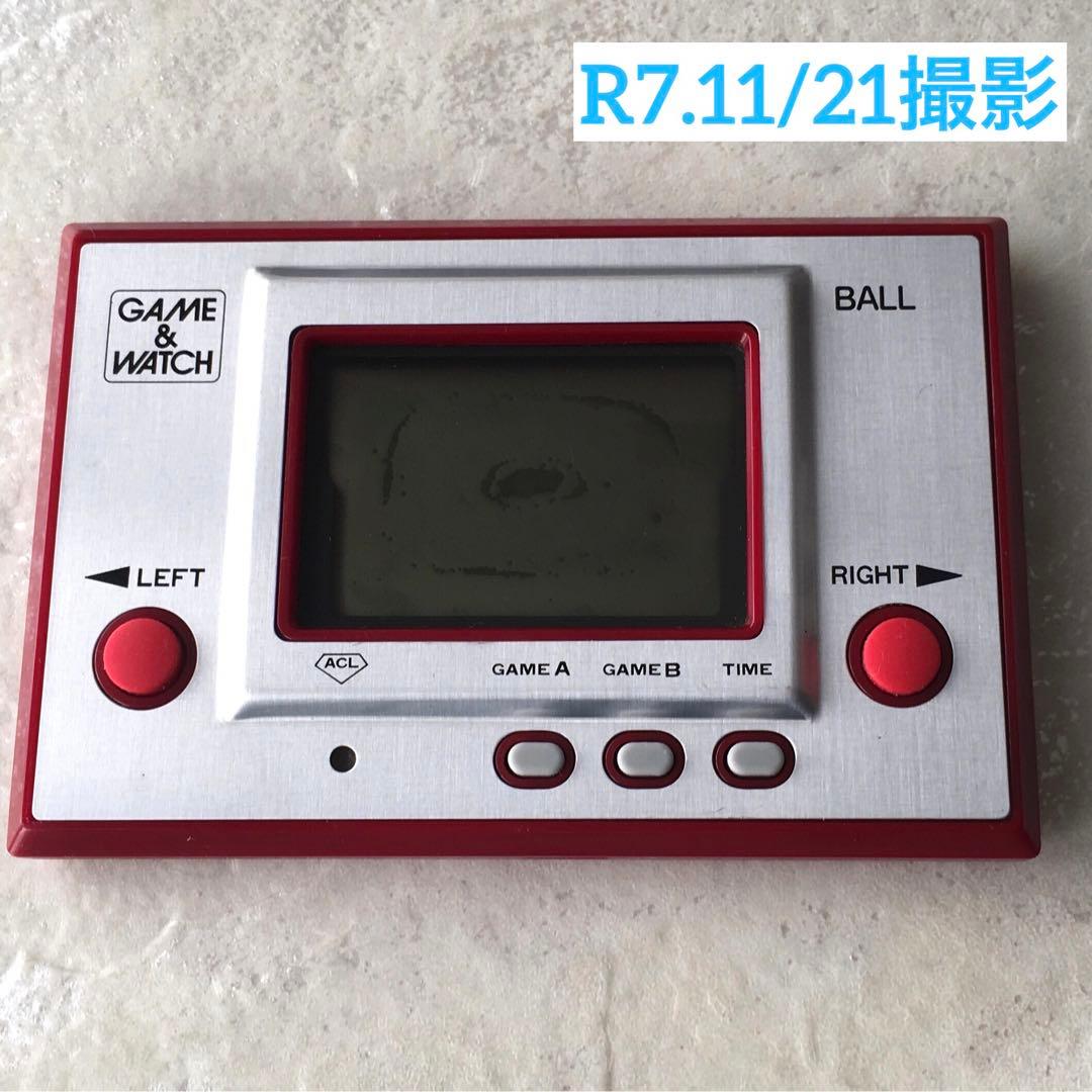 ❇️初期版希少❇️美品　任天堂・ゲームウォッチ・BALL