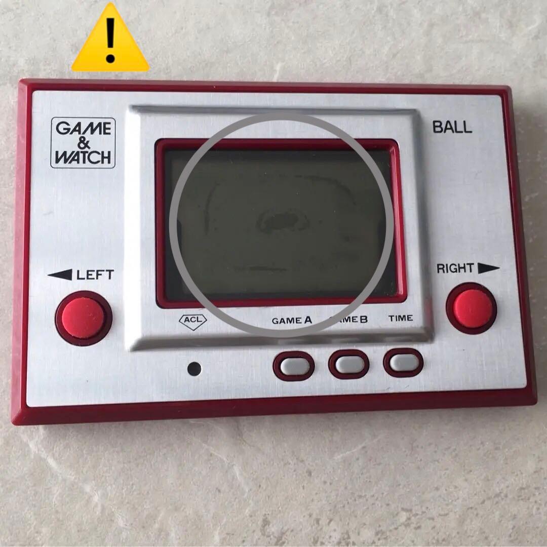 ❇️初期版希少❇️美品　任天堂・ゲームウォッチ・BALL
