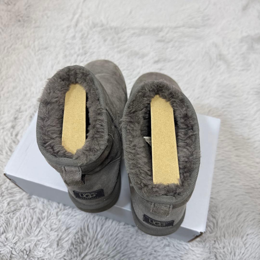 UGG Classic Mini グレー ムートンブーツ26cm